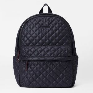 MZ Wallace Black City Metro Backpack-XS